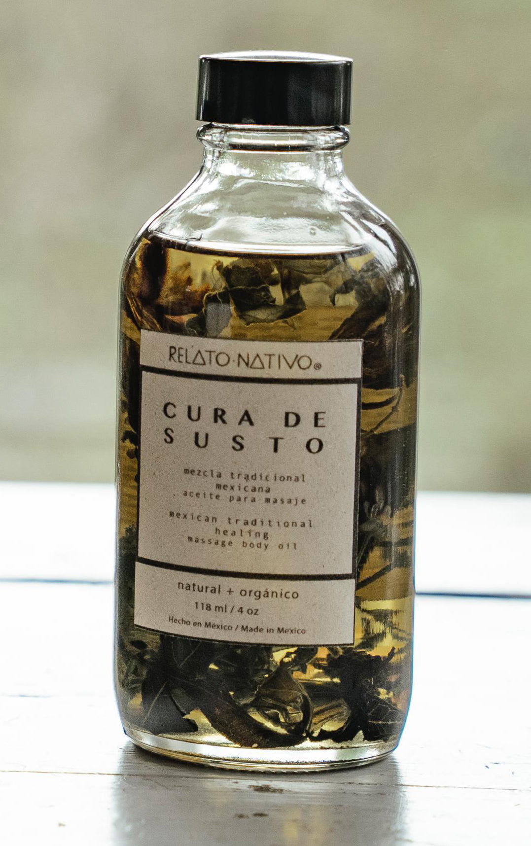 CURA DE SUSTO: Aceite terapéutico para masaje / Therapeutic Massage oil