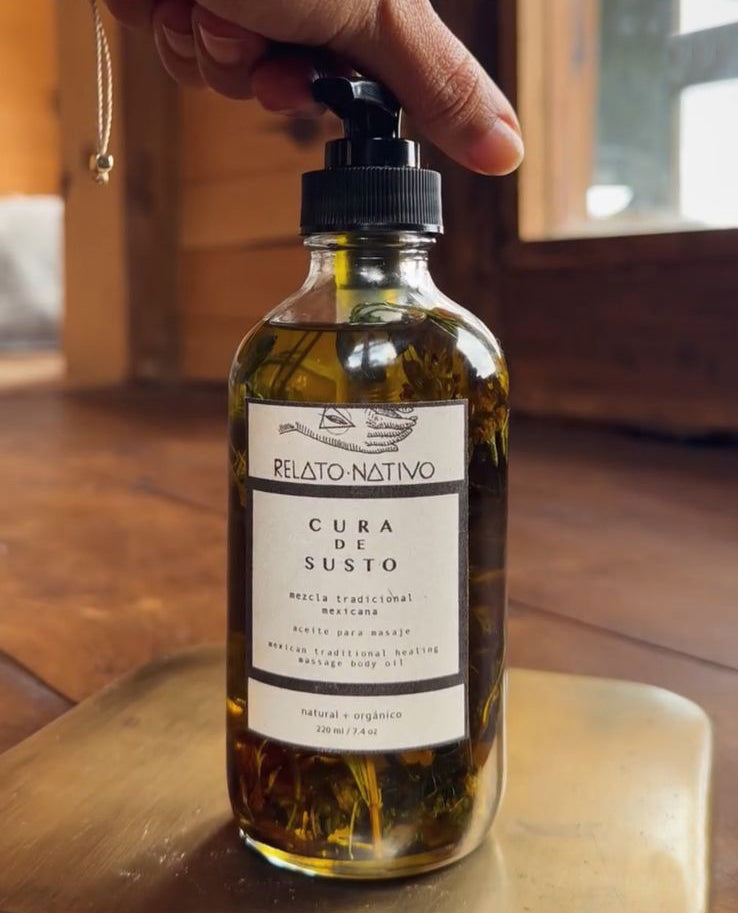 CURA DE SUSTO: Aceite para masaje / Massage oil