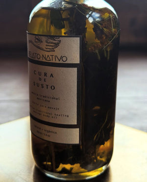CURA DE SUSTO: Aceite para masaje / Massage oil